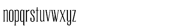 Trt Briged TRT BRIGED Extra Light Font LOWERCASE