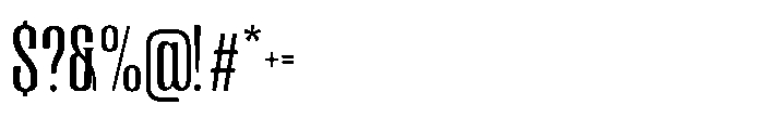 Trt Briged TRT BRIGED Regular Font OTHER CHARS