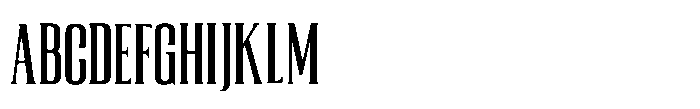 Trt Briged TRT BRIGED Regular Font UPPERCASE