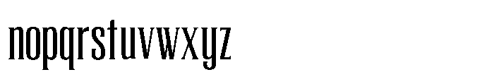 Trt Briged TRT BRIGED Regular Font LOWERCASE