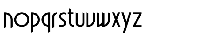 Trucide Cut Light Font LOWERCASE