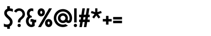 Trucide Cut Regular Font OTHER CHARS