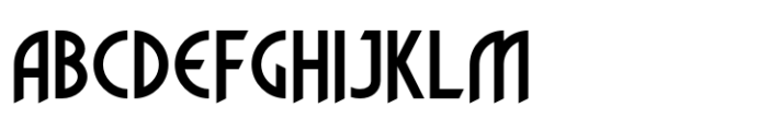 Trucide Cut Regular Font UPPERCASE