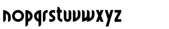 Trucide Rd Bold Font LOWERCASE