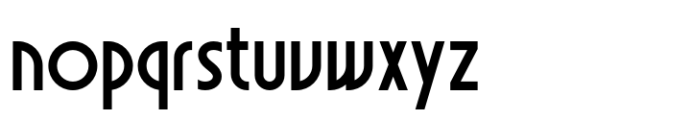 Trucide St Regular Font LOWERCASE