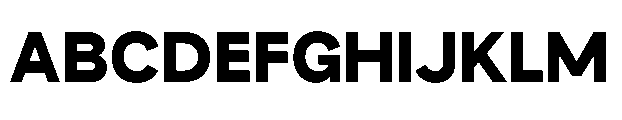 True Arabic Black Font UPPERCASE