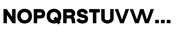 True Arabic Black Font UPPERCASE