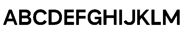 True Arabic Bold Font UPPERCASE