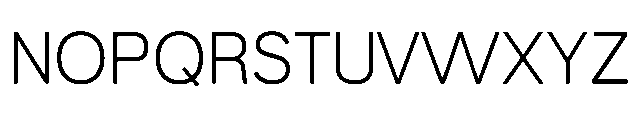 True Arabic Light Font UPPERCASE