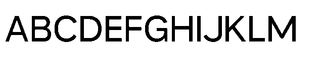 True Arabic Medium Font UPPERCASE
