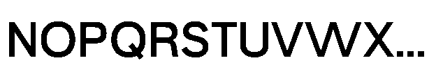 True Arabic Semibold Font UPPERCASE