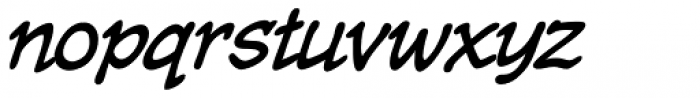 True Believer Italic Font LOWERCASE