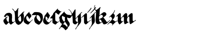 True Blackletters FONT