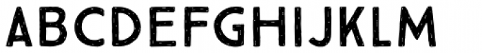 True North Rough Font LOWERCASE