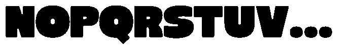 True Souls Sans Round Font UPPERCASE