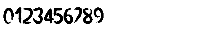 True Start Font OTHER CHARS