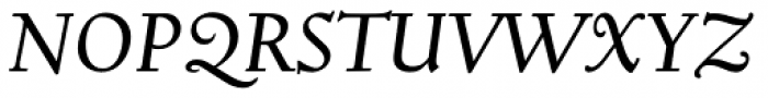 Truesdell Pro Bold Italic Font UPPERCASE