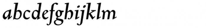 Truesdell Pro Bold Italic Font LOWERCASE