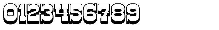 Truewild 3 D Extrude Font OTHER CHARS