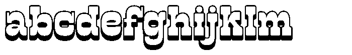 Truewild 3 D Extrude FONT
