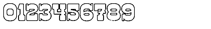 Truewild Outline Font OTHER CHARS
