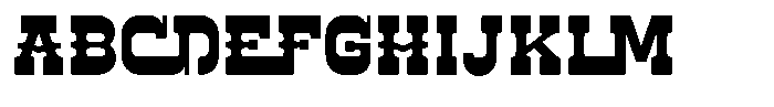 Truewild Regular Font UPPERCASE