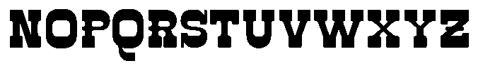 Truewild Regular Font UPPERCASE