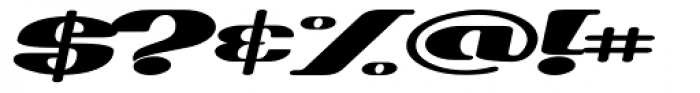 Trumen Italic Font OTHER CHARS