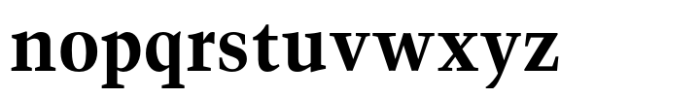 Trump Mediaeval LT Pro Cyrillic Bold Font LOWERCASE