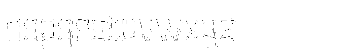 Trunk Track Display Font LOWERCASE