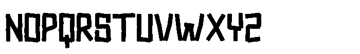 Trunk Track Regular Font UPPERCASE