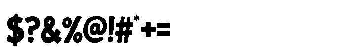Trup & Tomp Sans Font OTHER CHARS