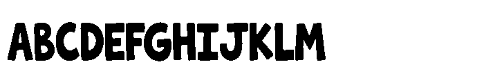 Trup & Tomp Sans Font UPPERCASE