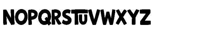 Trup & Tomp Sans Font LOWERCASE