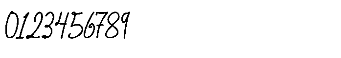 Trup & Tomp Script Font OTHER CHARS
