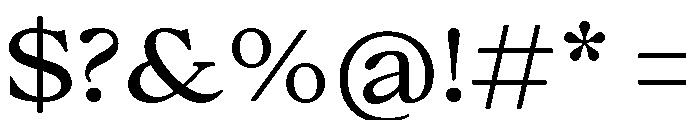 TRIALLarge Regular Font OTHER CHARS