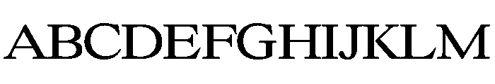 TRIALLarge Regular Font UPPERCASE