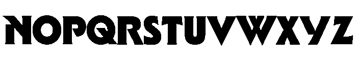 TRIALMosa Black Font UPPERCASE