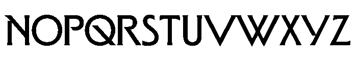TRIALMosa Regular Font UPPERCASE