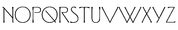 TRIALMosa Thin Font LOWERCASE