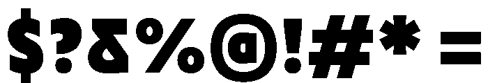 TRIALRing Black Font OTHER CHARS