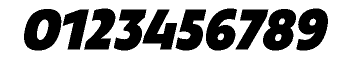 TRIALRing BlackItalic Font OTHER CHARS