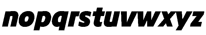 TRIALRing BlackItalic Font LOWERCASE