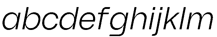 TRIALSagace LightItalic FONT