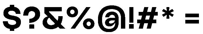 TRIALSagace Medium Font OTHER CHARS