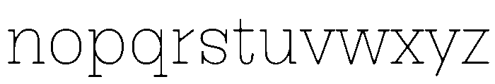 Trabis Regular Font LOWERCASE