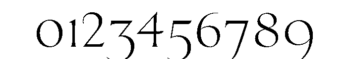 Tradition Regular Font OTHER CHARS