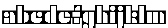 Trafarett ThickFrame FONT