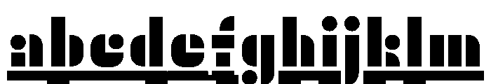 Trafarett ThickShadow FONT