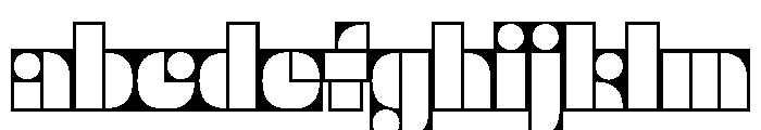 Trafarett ThinFrame FONT